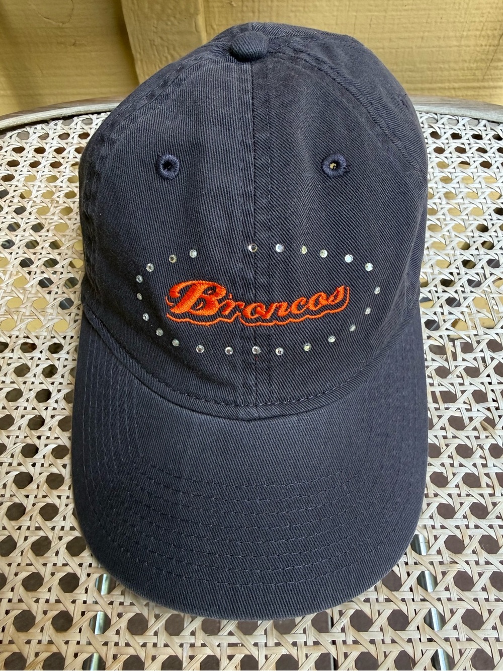 Denver Broncos NFL Women’s Rhinestone Bling Hat